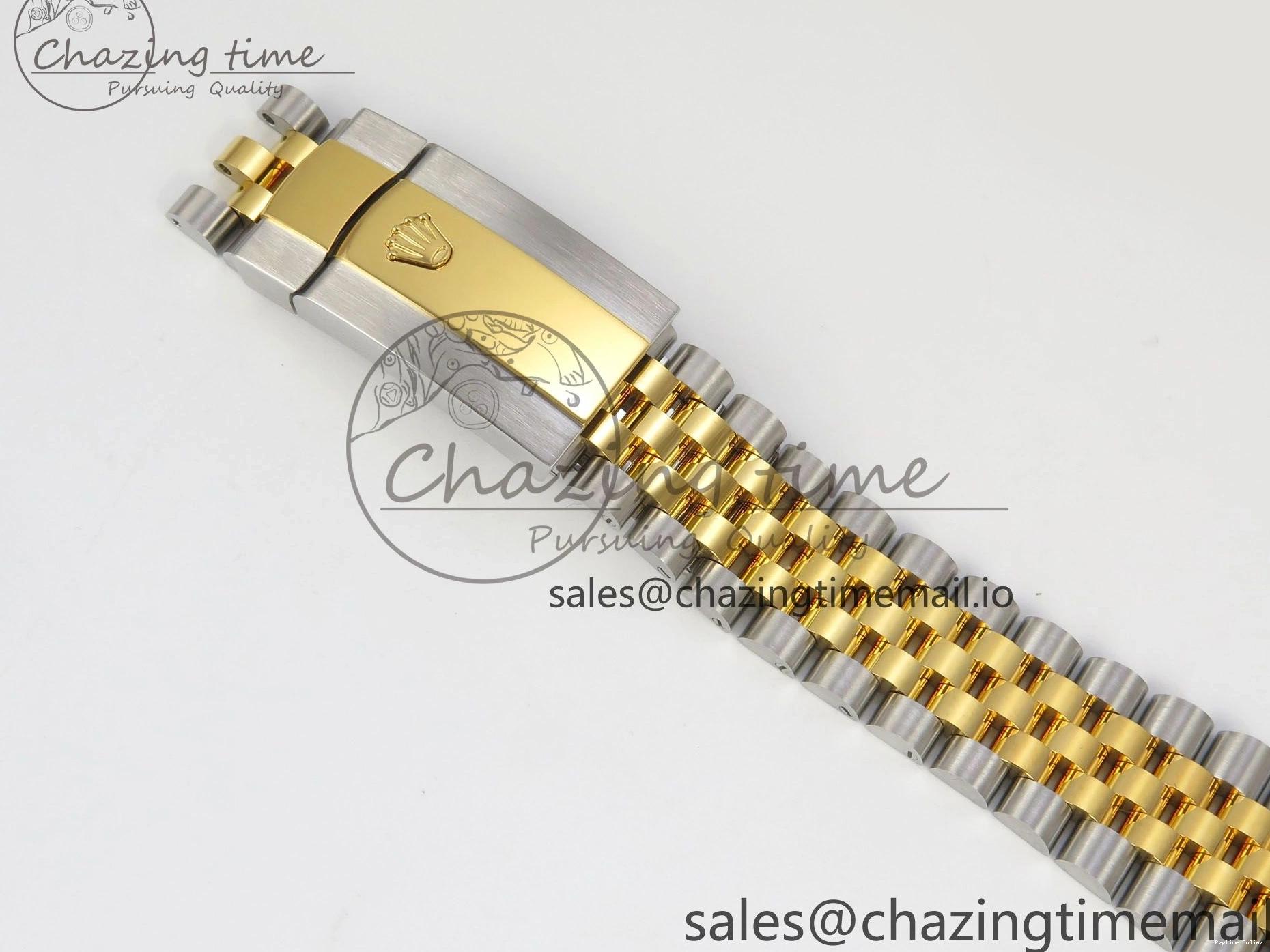 1227 DateJust 41 126333 SS YG ARF 1:1 Best Edition YG Stick Dial on Jubilee Bracelet SH3235 (Weighted) Effortless 216